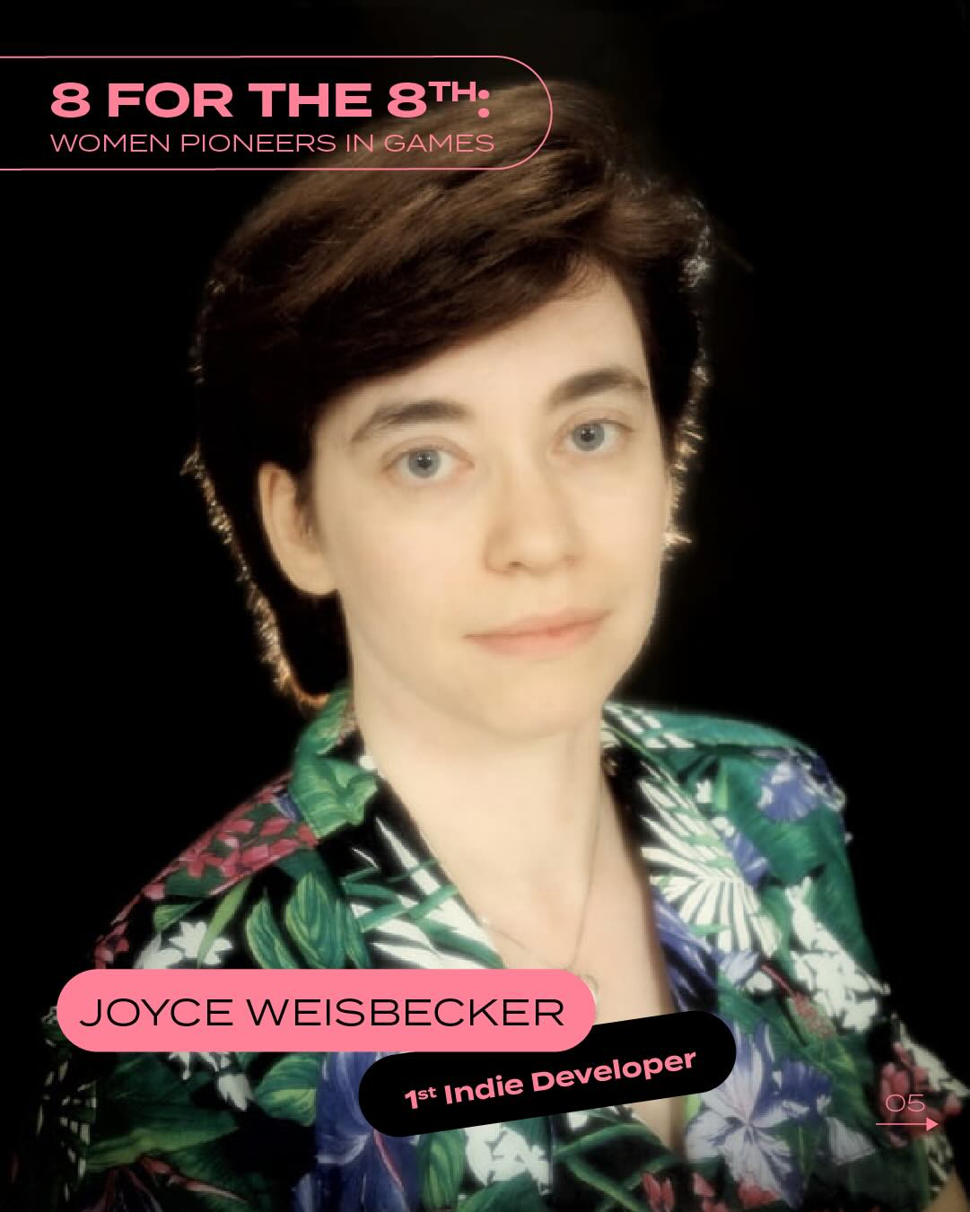 Joyce Weisbecker, First Indie Games Developer