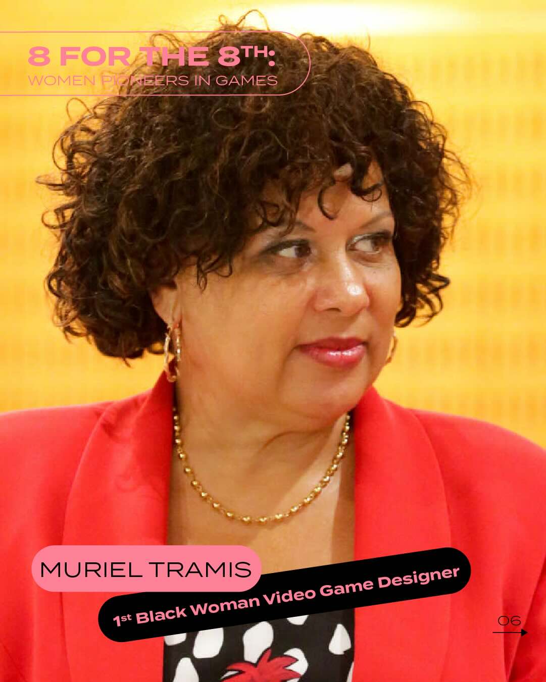 Muriel Tramis, First Black Woman Video Game Designer