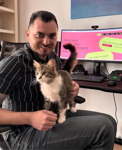 Alexandru Dobrescu Gamedev Recruiter at 8Bit Games Industry Recruitment Partner