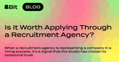 Is it worth applying through a recruitment agency?