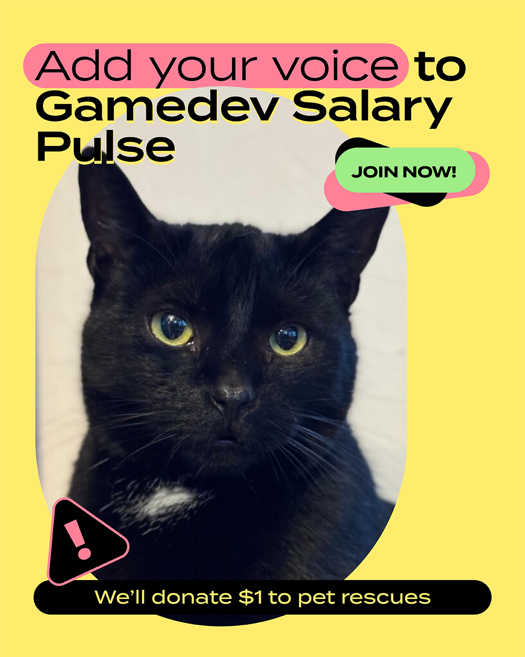 Add your voice to Gamedev Salary Pulse! Join now