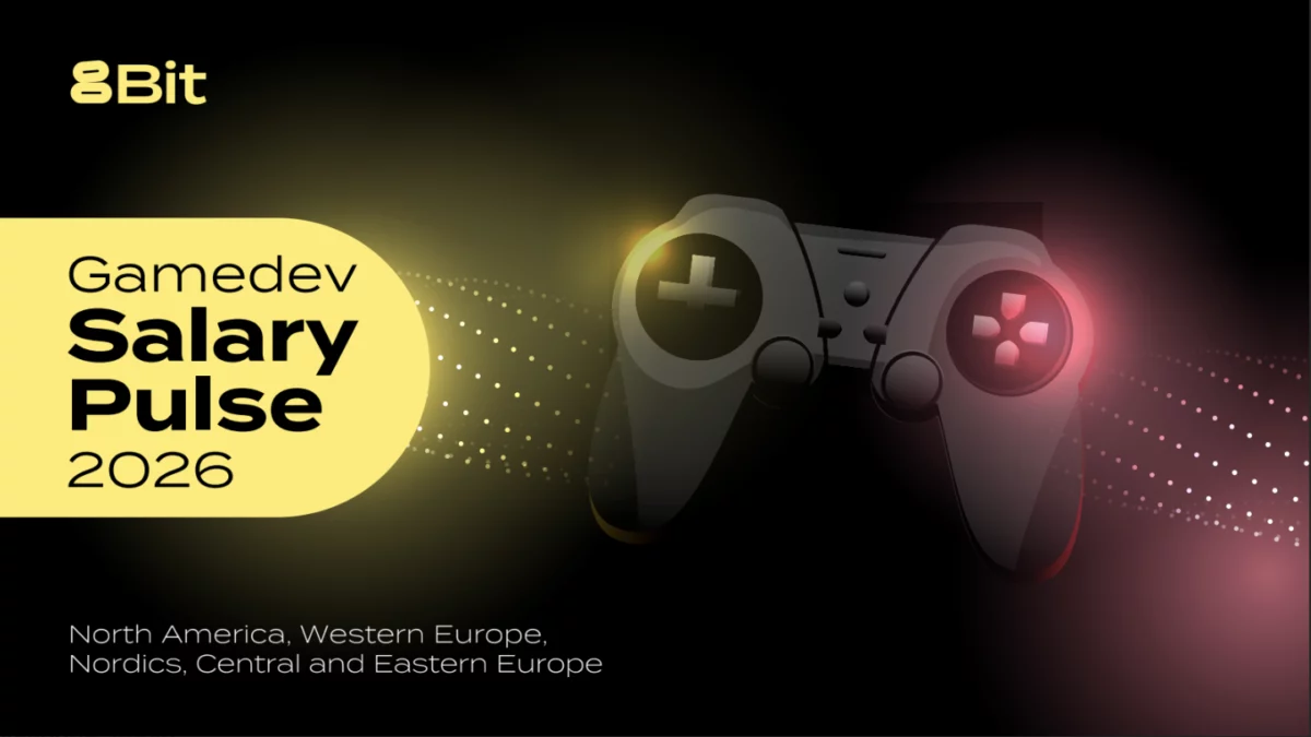 Gamedev Salary Pulse 2026 report by 8Bit Games Industry Recruitment